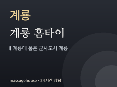 계룡 홈타이