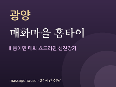 매화마을 홈타이